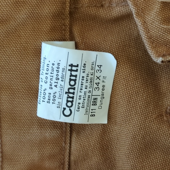 Carhartt dungaree fit pants, 34x34 - Picture 4 of 8